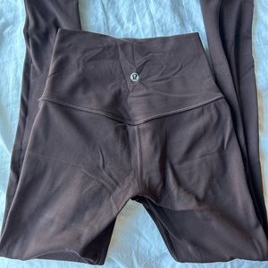 Maroon Lulu lemon leggings